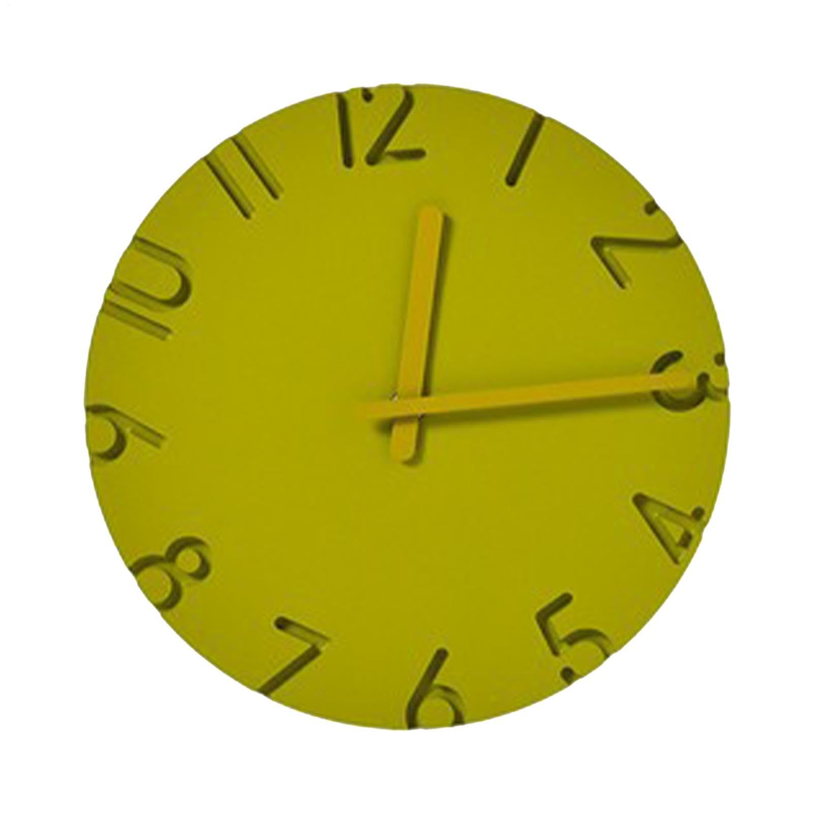 Horloge murale decorative design ciment silencieuse salon et cuisine
