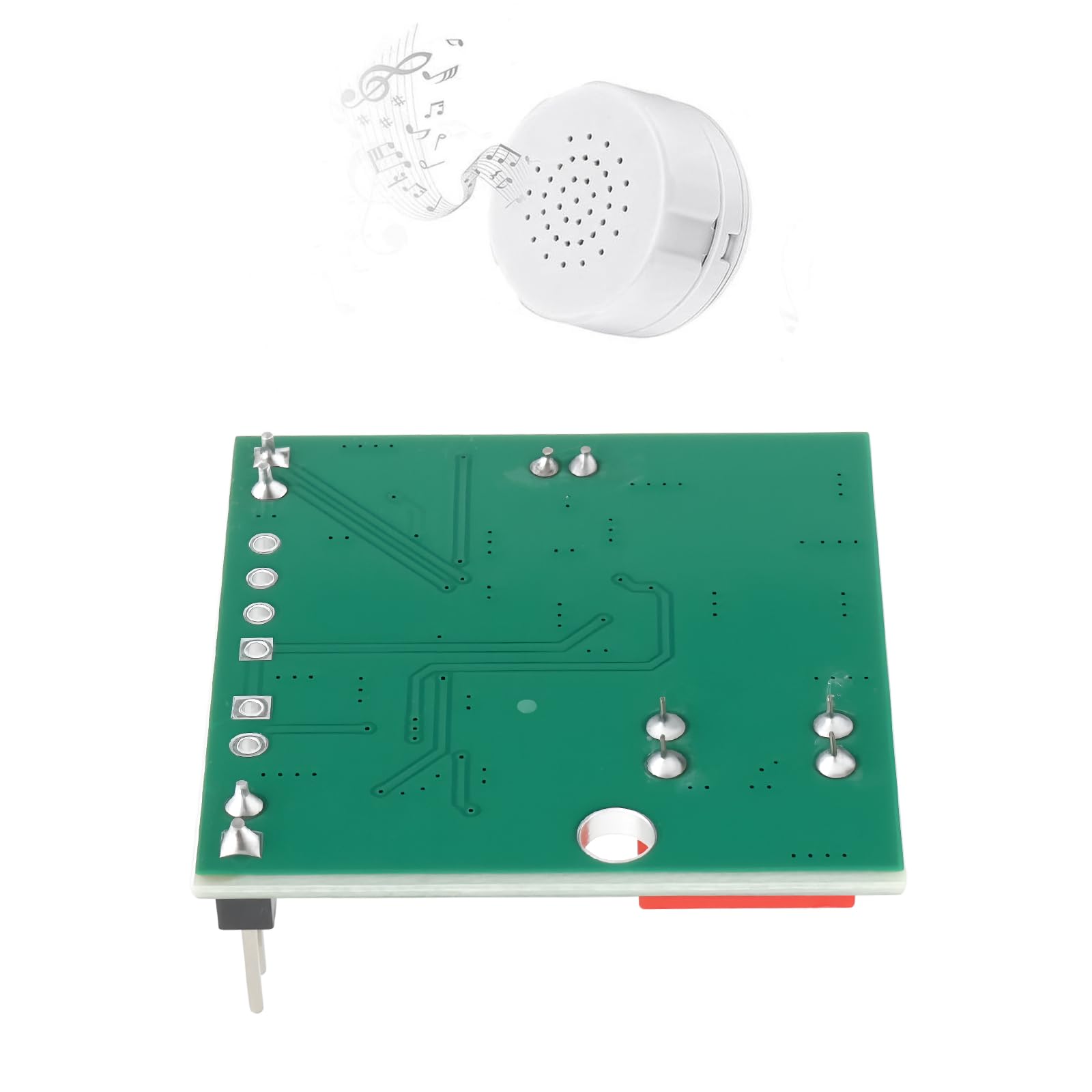 Create idea 2Pcs 35s Recordable Voice Module DIY Sound Recording Chip with LED Indicator Supports External Flash Greeting Card Box Sound Player - Image 3