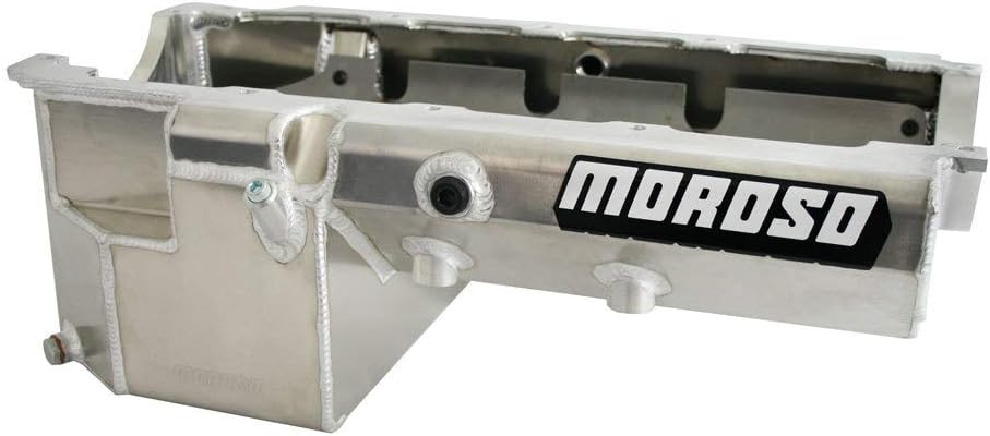 Moroso 20385 Eliminator Style Oil Pan with Partitioned Tray for Chevy Big-Blocks Engines