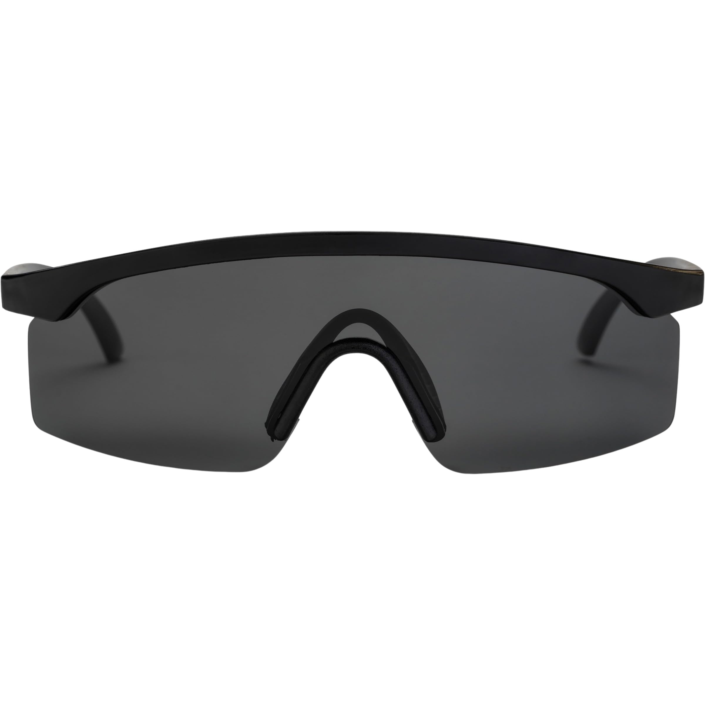 CHPO Unisex Lelle Polarized okulary sportowe, czarno-czarne, kat. 3, S