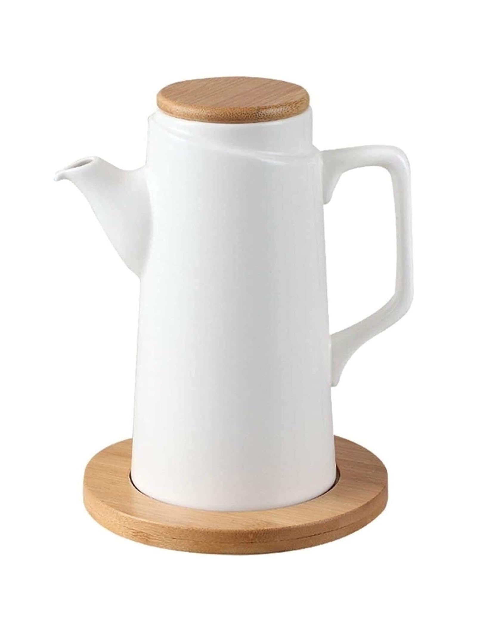 Dispensador de Aceite y vinagre, automático, Botella de cerámica para Salsa de Soja con tapón de Corcho.