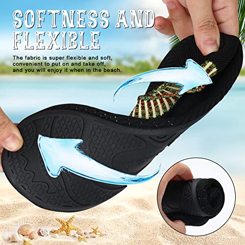 Image of ANLUKE Womens Mens Water Shoes Barefoot Quick-Dry Aqua Socks for Beach Swim Surf Water Sport