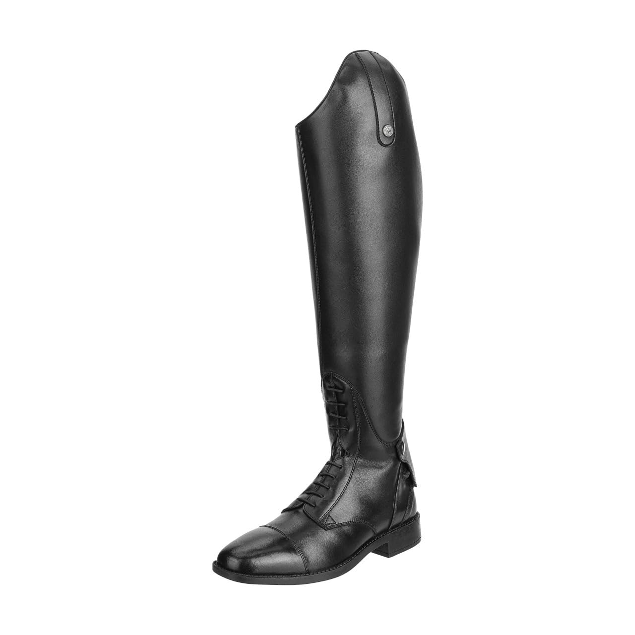 Suedwind Reitstiefel Curvy AM Leder schwarz für kräftige Waden