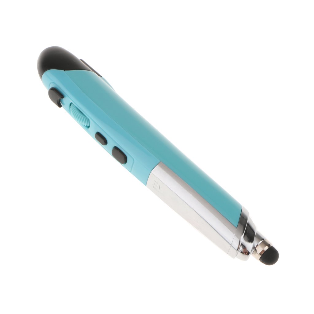 2.4G Wireless Optical USB Pen Mouse for PC Laptop Drawing Teaching PPT Blue-image-1