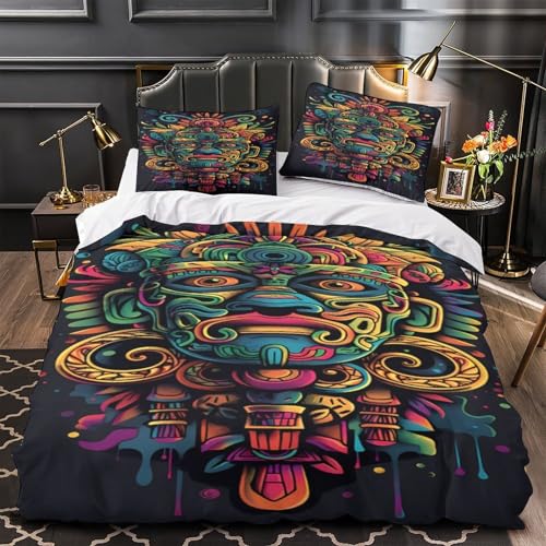 Parure de lit cosmique avec housse de couette microfibre 260x220cm