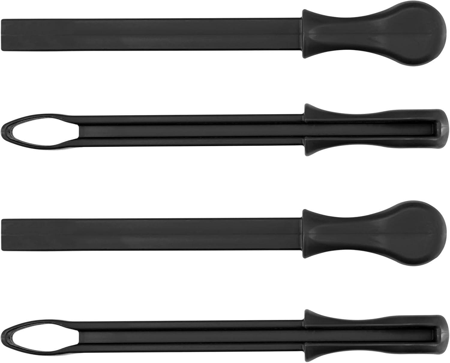 TEKTON 1/2 Inch Drive x 7 Inch Crowfoot Wrench Organizer Key (Black) | ORG24307 | Made in USA