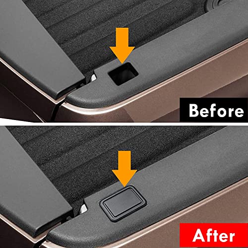 Rmourtekk Dodge Ram 1500 Stake Pocket Covers, Rear Truck Bed Rail Stake Pocket Cover Compatible With Dodge Ram 2019 2020 2021 2022 2023(Set Of 2 Pcs) #TOP4