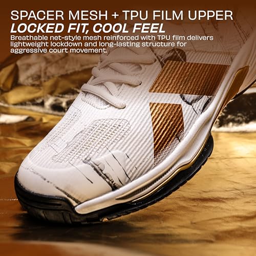 Image of Nivia Stormbreaker Basketball Shoes for Men, Spacer Mesh TPU Upper, TPU Shank Stability and Herringbone Rubber Outsole for Indoor and Outdoor Court Play