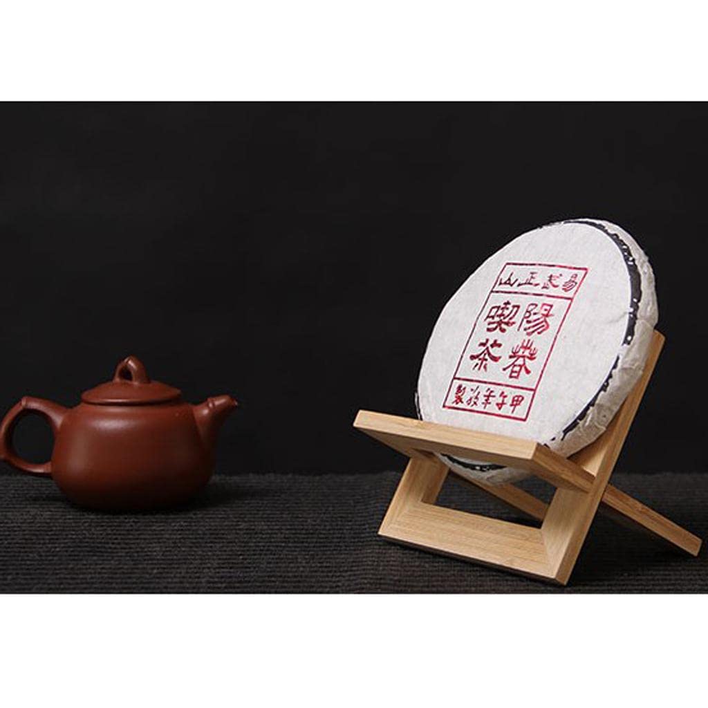 Qwrqwr Tellerständer Aus Holz - Vielseitiger Aufsteller Für Teller, Fotos & Schallplatten