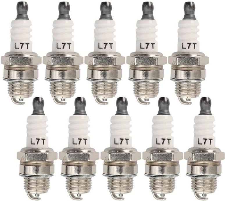Oil Saw First Stage Spark Plug L7T Oil Saw Spark-Plug Lawn Mower Two-Stroke Gasoline Engine L7TC Spark Plug Auto Accessories(5PCS)