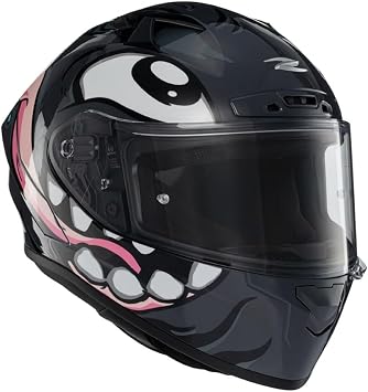 ZEUS ZS-826 BK12 Kapalı Motosiklet Kaskı Grey M