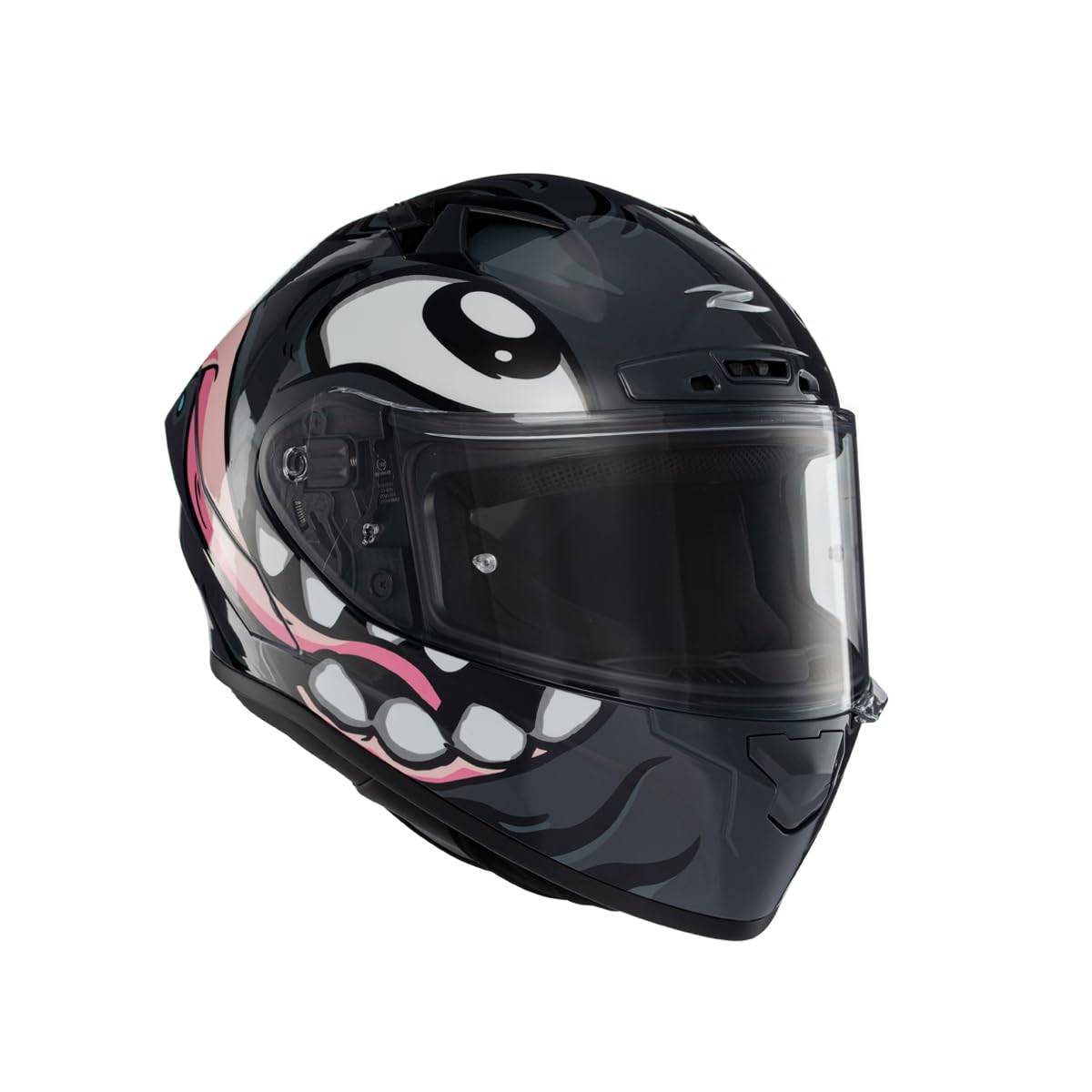 ZEUS ZS-826 BK12 Kapalı Motosiklet Kaskı Grey L