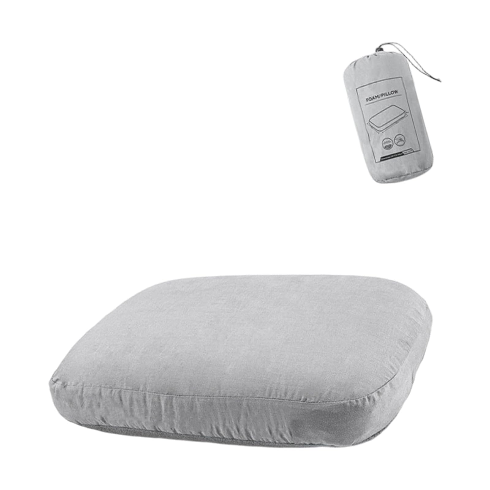 Piceioep Travel Pillow High Densities Memory Foam Pillow Designs Features Removable Cover Washable for Easy Cleaning Neck