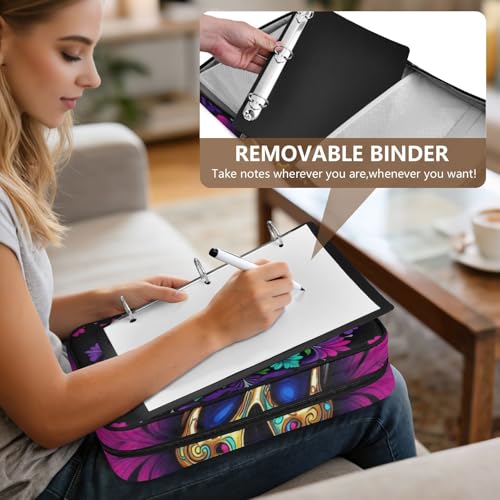 Dossier extensible coloré style mexicain pour ranger vos documents A4 - 5