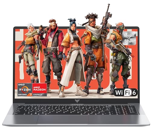 ACEMAGIC 2025 AX16PRO Ordinateur Portables Ryzen 7 5700U (8C/16T,...