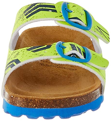 Lico Bioline Top, Ciabatte, Giallo (Neongelb/Blau