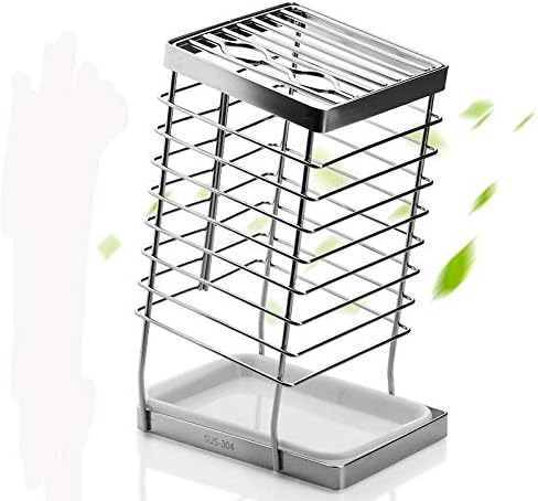 Block Kitchen Knives Holder Organizer Metal Rack Stainless Steel Storage Rest Shelf Tools Accessories