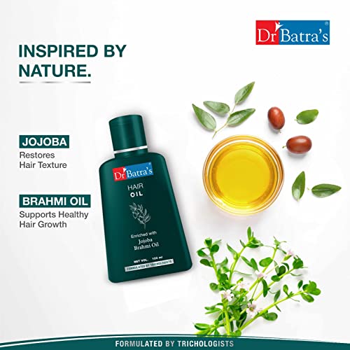 Image of Dr Batra's Hair Fall Control Serum-125 ml and Hair Oil - 100 ml (2C0230-0008)