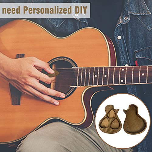 Boîte de guitare en bois avec étui de rangement pour médiators, médiators, musiciens personnalisés de cuisine, salle à… - Les Beatles, Paul McCartney, John Lennon, RIngo Starr, George Harrison Boîte de guitare en bois avec étui de rangement pour médiators, médiators, musiciens personnalisés de cuisine, salle à… – Image 5
