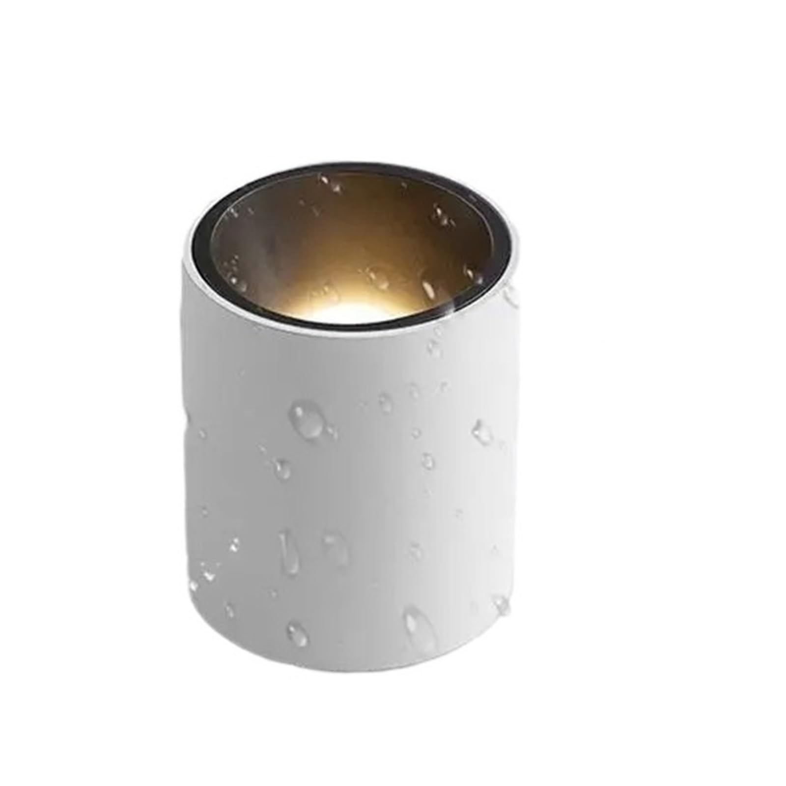 Lámpara de techo LED para baño y pasillo exterior con luz cálida 1