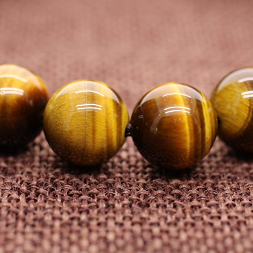Coai Buddhist Reiki Healing Matte Onyx Tiger Eye Prayer Stones Bracelet #TOP4