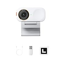 Insta360 Link 2C Pro Bianco Artico - Webcam 4K per PC/Mac