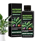 Fertilizante líquido para plantas de interior,Alimento líquido para plantas, Solución nutritiva para plantas de fertilizante líquido de 100 ml, Fertilizante líquido natural para el crecimiento de plan