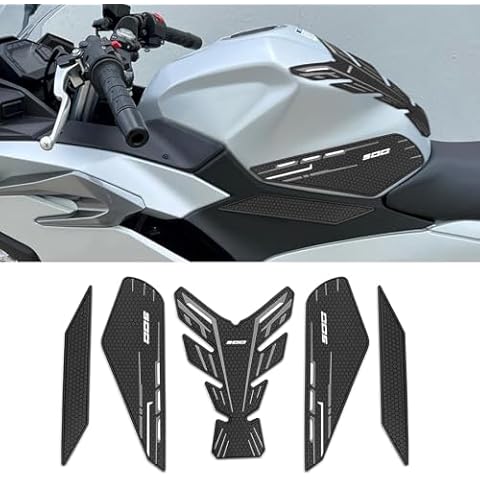 for Ninia 500 Z500 Ninja 500 SE Ninja 500 2024 2025 New Accessories Side Fuel Tank Pads Protection Stickers Decals Fuel Tank Knee Pads Traction Pads Fuel Tank Pads Anti-Slip Side Fuel Tank Sticker Cover