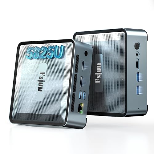 Fsjun �~�jpc win11&2024 office AMD Ryzen 7 5825U (8C/16T ���g��4.40GHz) DDR4 16GB/Pcie NVME 512GB SSD Mini PC 2*SO-DIMM, �L��LAN, WIFI6