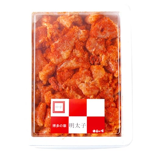 まるいち 無着色 辛子明太子 業務用キレ旨明太子 (並切) 1kg