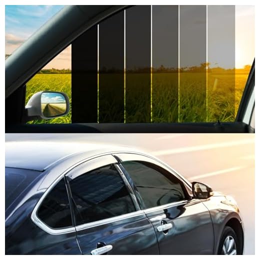 Vepagoo Car Window Tint Film 50% VLT- 36" X 15Ft Privacy Window Tint Roll