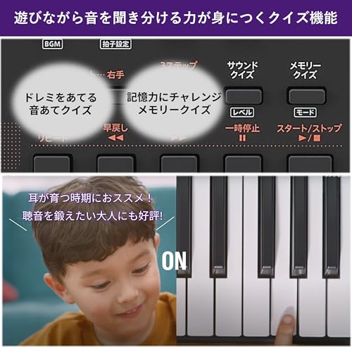 ヤマハ(YAMAHA) キーボード PSR-E283 61鍵盤 410音色 自動伴奏 レッスン機能 クイズモード 簡単操作 初心者
