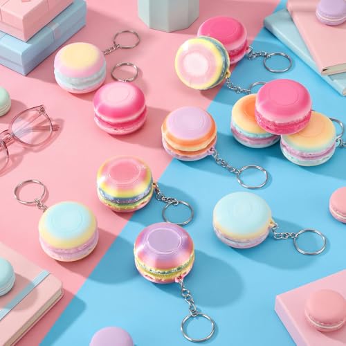 Porte-clés sensoriels macaron 3D Kenning par 12 pour décompression - 3