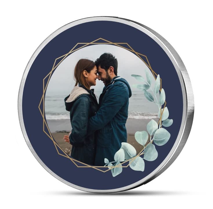 MOHUR Personalized Anniversary Gift 10 Gm Silver Coin Colored (999) Pure Silver (B09QYM7BDL) Amazon Price History, Amazon Price Tracker