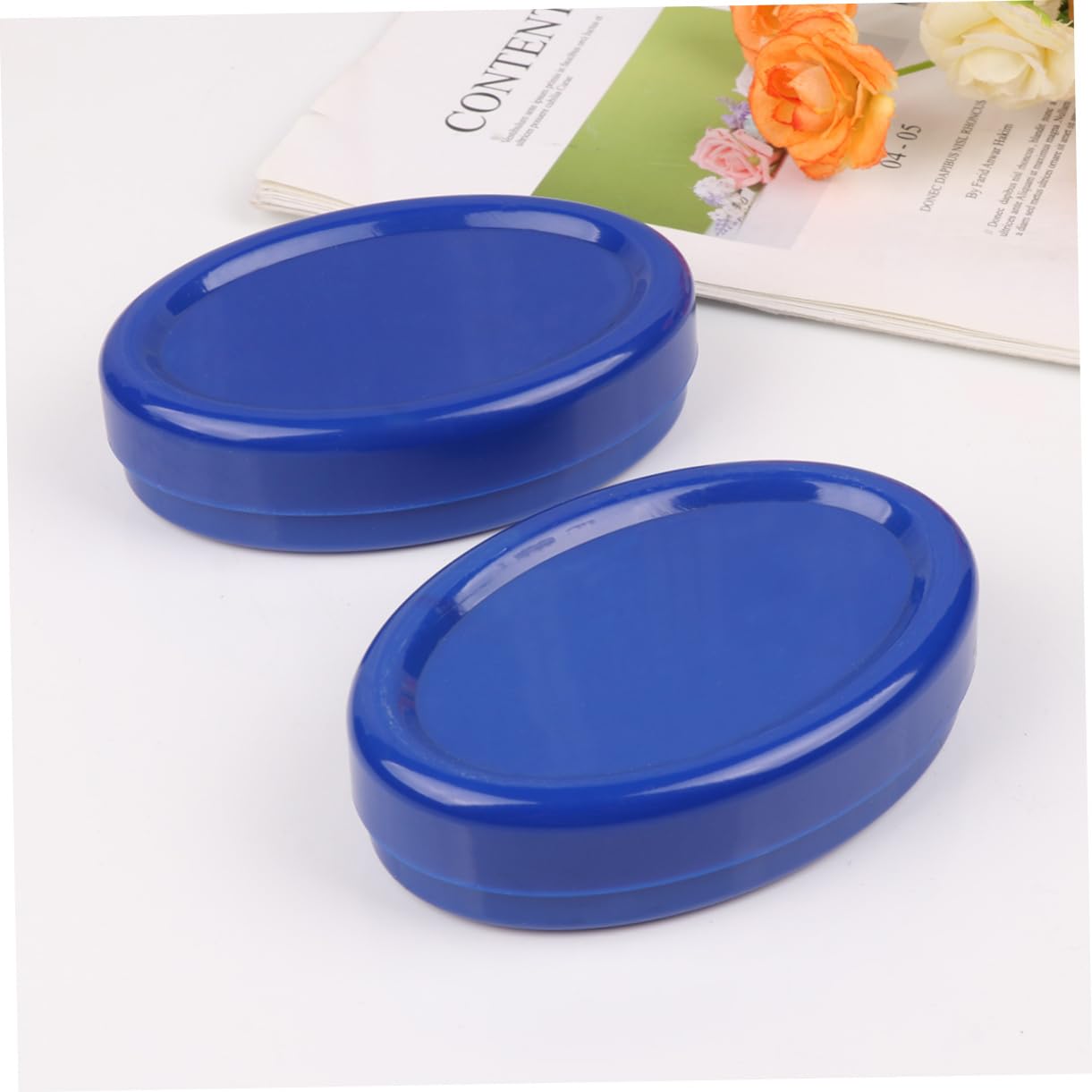 2piezas Caja de Clips Magnéticos para Escritorio Organizador Magnético de Plástico para Clips de Papel para Oficina y Escuela Cajas Organizadoras