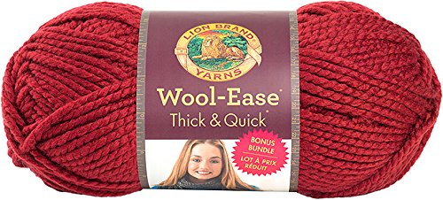 Lion Brand Yarn 641 - 123 Wool-Ease Thick And