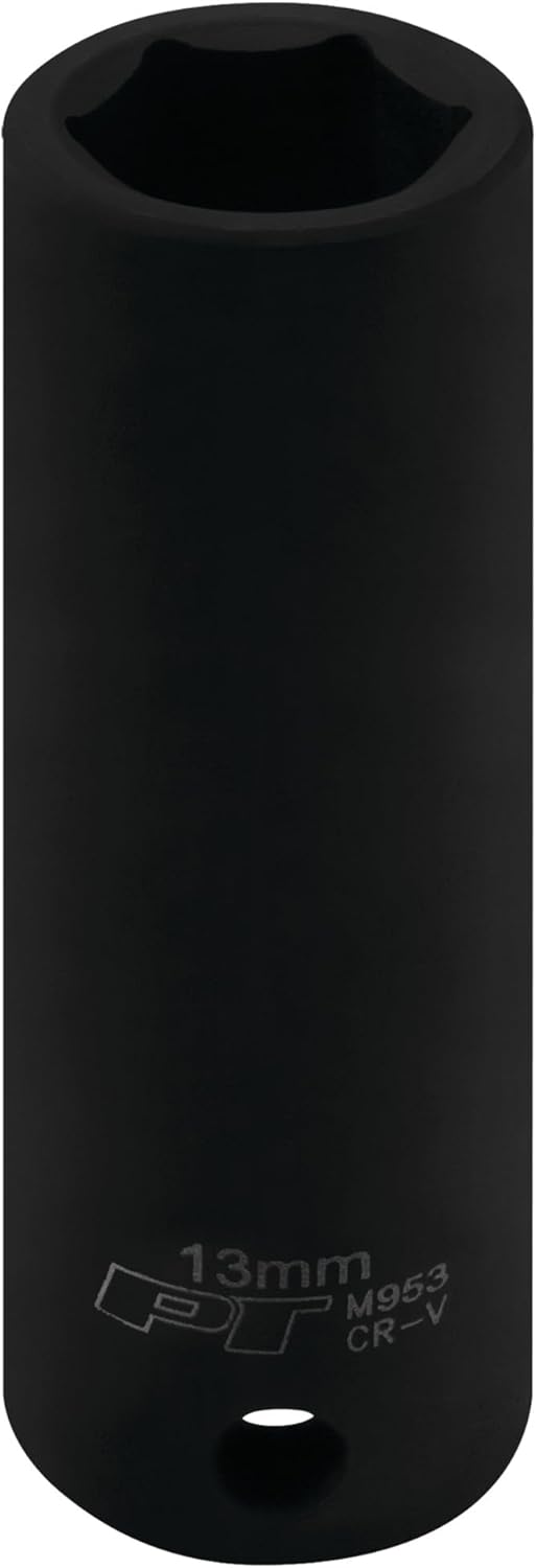 Performance Tool M912 3/8-Inch 12mm 6pt Impact Socket