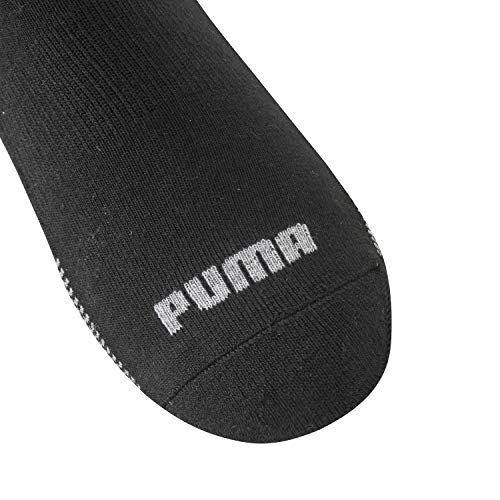Puma Mens 6 Pack Crew Running Socks, Black/Grey, 13-15 Us #TOP3
