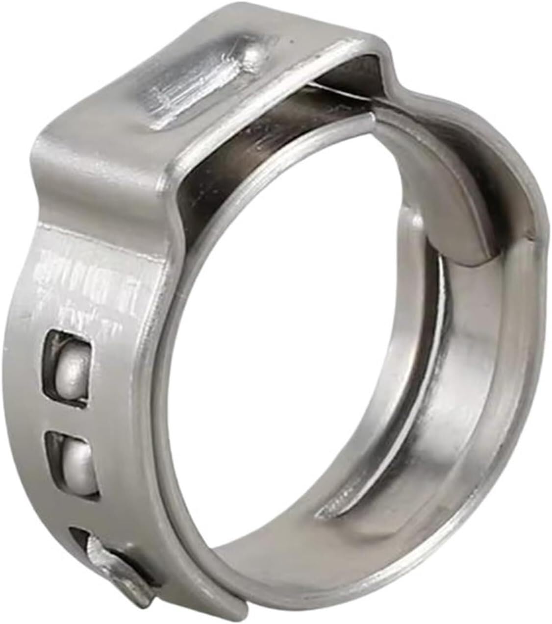 Colliers de serrage, Kit de 130 colliers serrage à une oreille 6,35 mm 25,4 (1/4" 1") avec pince sertir