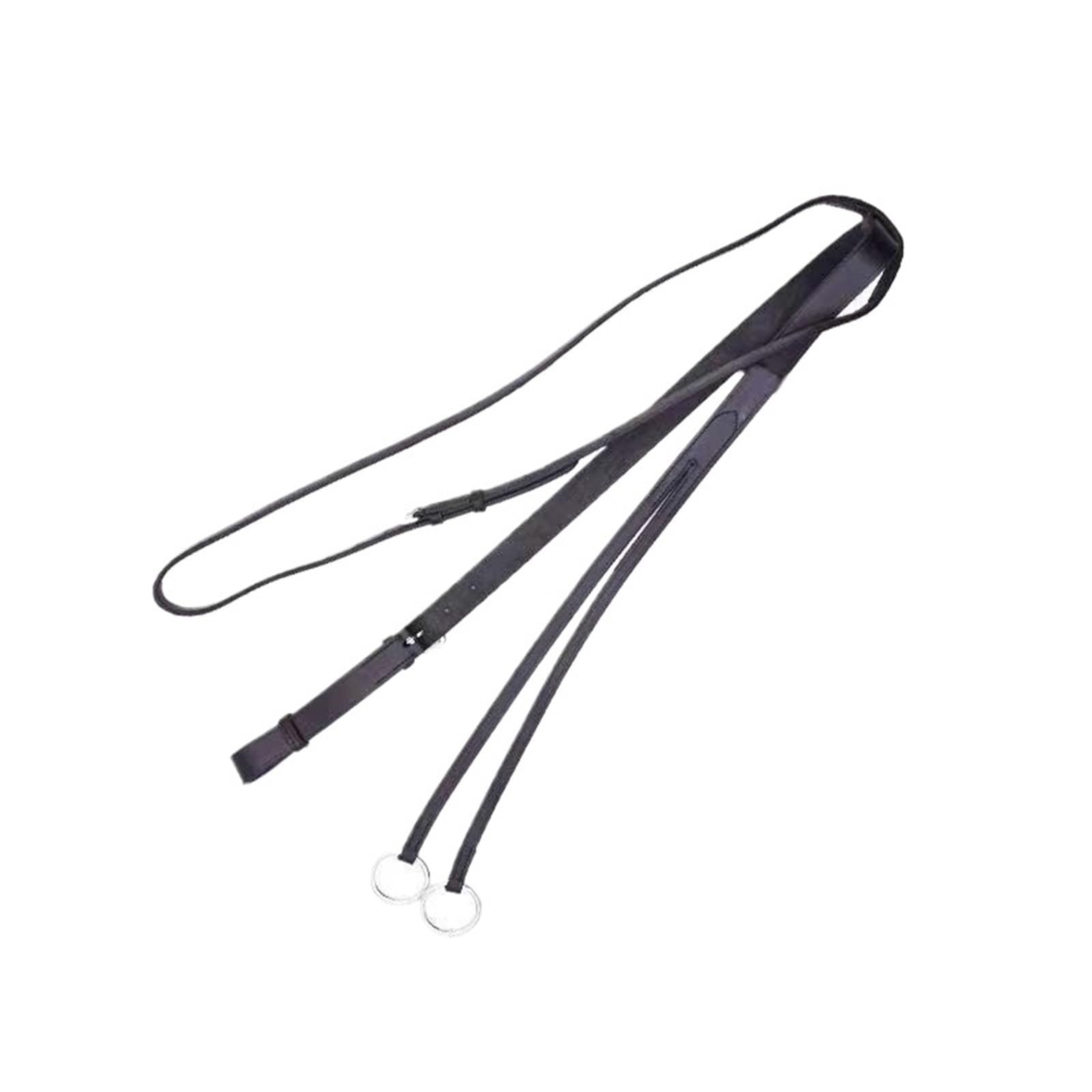 Pecho Delantero de Cuero de Cabeza Baja con Cuello, Manga Triangular, Accesorios for sillín, Equipo Ecuestre y Suministros for Equipo de Caballo para Caballos(Black,L 1.4-1.6M)
