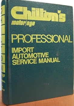 Hardcover Professional Import Automotive Service Manual Book