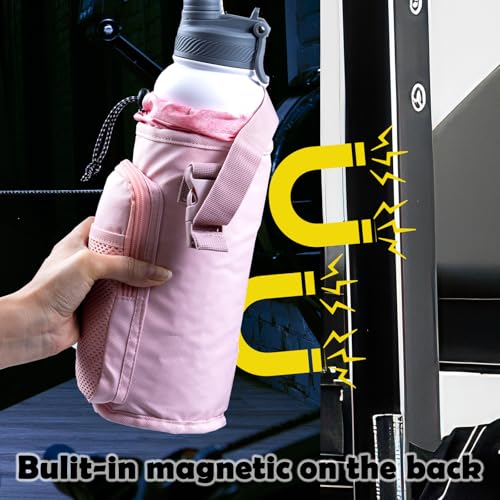 Magnetic Gym Bag Bottle Holder - Phone Holder - Bottle Sling Bag Essentials, Gym Gifts for Men and Women2