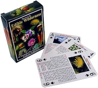 SEA and SKY Discover the Edible Wilderness Playing Cards
