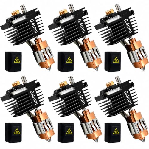 6‑Pack 0.4mm Creator 5 Nozzle for Flashforge Creator 5 Pro Hotend