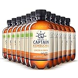 Captain Kombucha Ginger Lemon, 1 unidad
