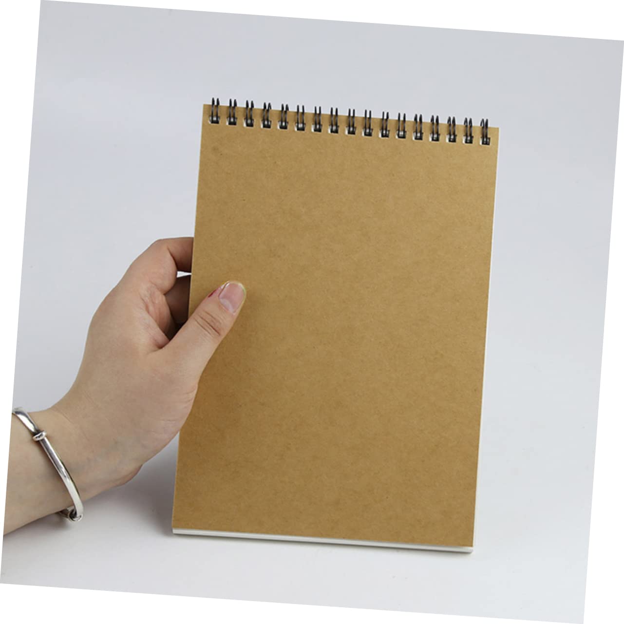 Lurrose Cahier de Dessin Portable Papier à Croquis A4, Lot de 4