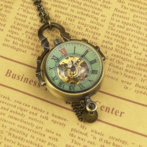Reloj de bolsillo collar esférico vintage para uso diario 4