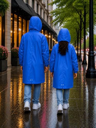 Image of Premium Kids Waterproof Raincoat | Full Coverage Hooded Rain Wear for Boys & Girls | Rainwear |
