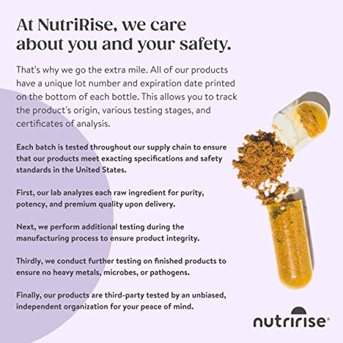 Nutririse Immunity Complex Immune Support Supplement, Vitamin C, E, B6, Zinc, Turmeric Curcumin, Elderberry, L-Glutamine, Echinacea, 7.2 Billion Cfu Probiotics For Gut Health For Men & Women, 90 Count #TOP6