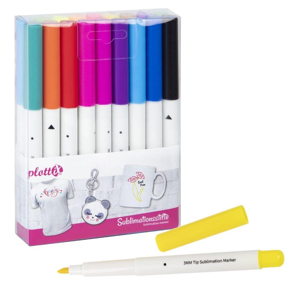 Sublimation pens complete set (18 colours)